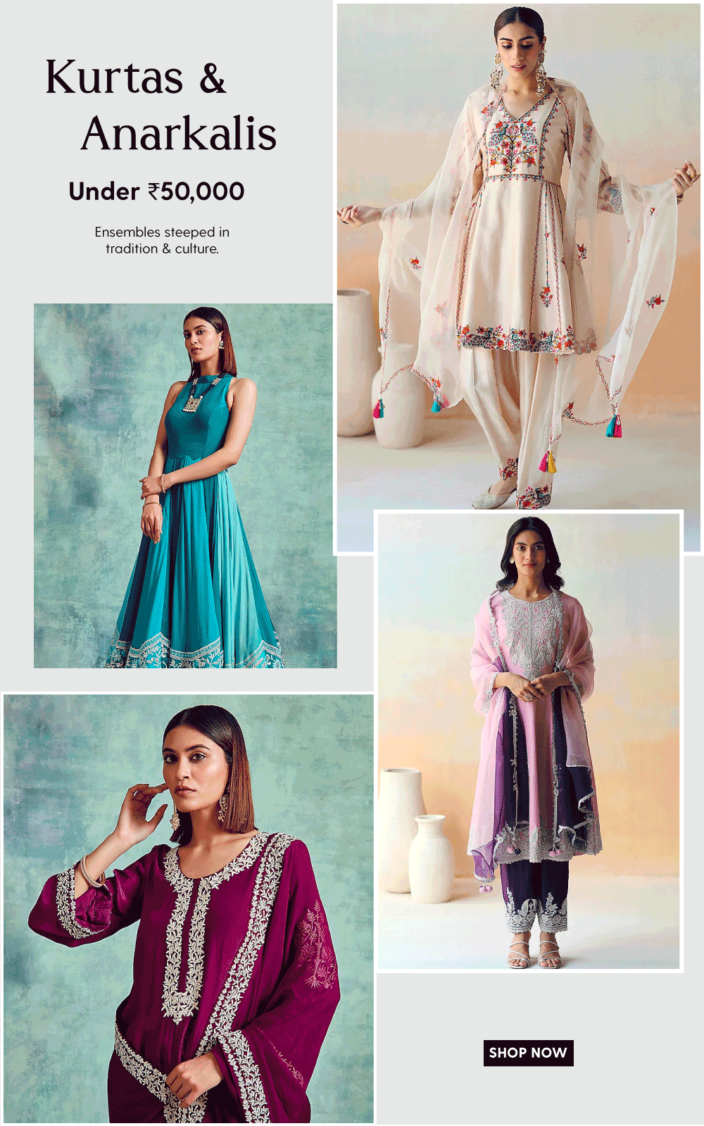 INSIDE Kurtas & Anarkalis on a budget. Pernia's PopUp Shop